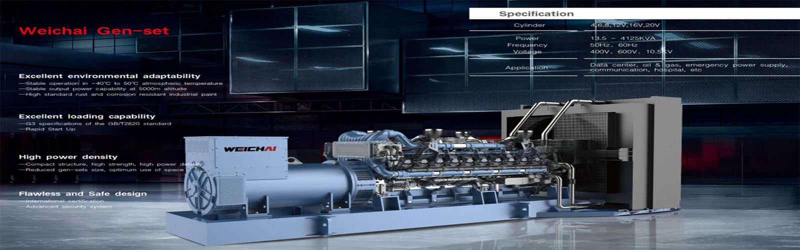 generatore diesel weichai
