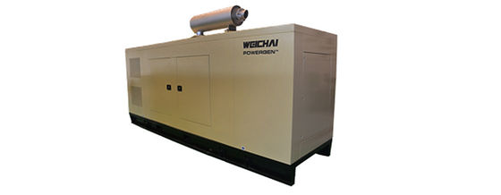 247.5KVA-495KVA Generatore Weichai a basso rumore imposta alta velocità 1500r/min