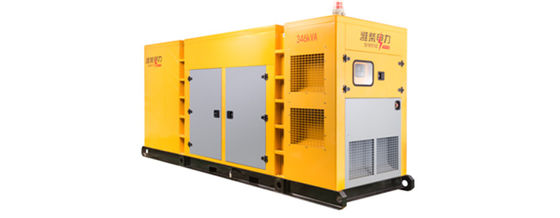 33KVA-1375KVA Unità di generazione di gas con raffreddamento del ventilatore-radiatore perduto