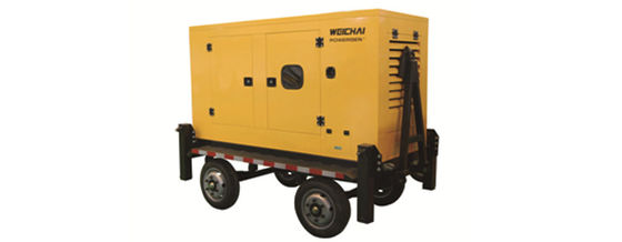Stazione elettrica mobile da 55 KVA-687.5 KVA con 4/6 cilindri a basse emissioni